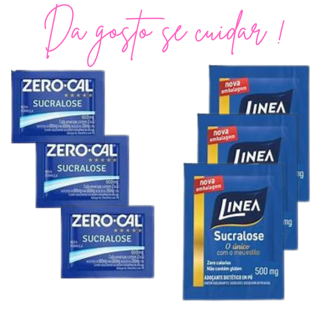 Adoçante Sache Zero Cal ou Adoçante Sache  Línea. em Oferta na Shopee