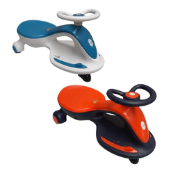 Carrinho de Rolimã Infantil Elétrico 6V Com Luz nas Rodas - Importway
