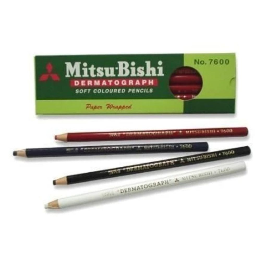 Lápis Dermatográfico Mitsu-Bishi 7600 Cores Variadas