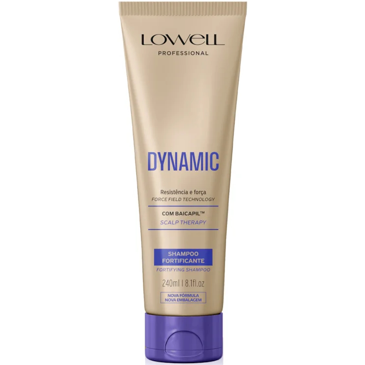 Shampoo Força e Resistencia Lowell Dynamic Scalp Therapy 240ml