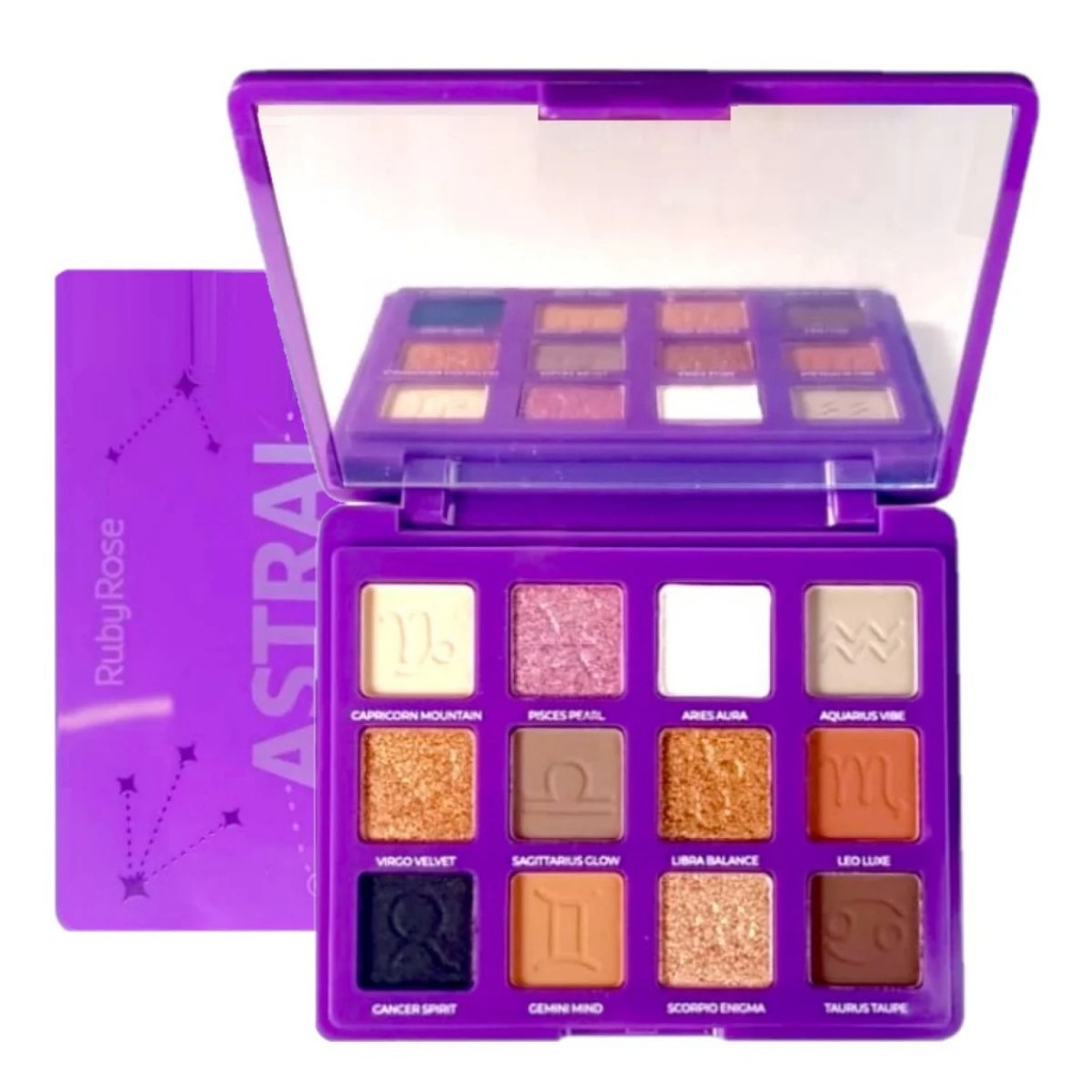 Paleta de Sombras Astral Essence - Ruby rose