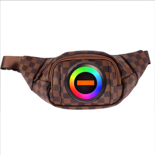 Bolsa com Caixa de Som Acoplada a Bag FM/USB Pochete em Oferta na Shopee