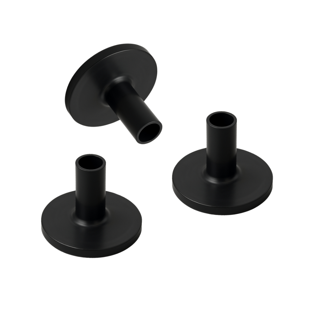 Kit 3 Bases De Proteção E Apoio Para Pratos De Bateria