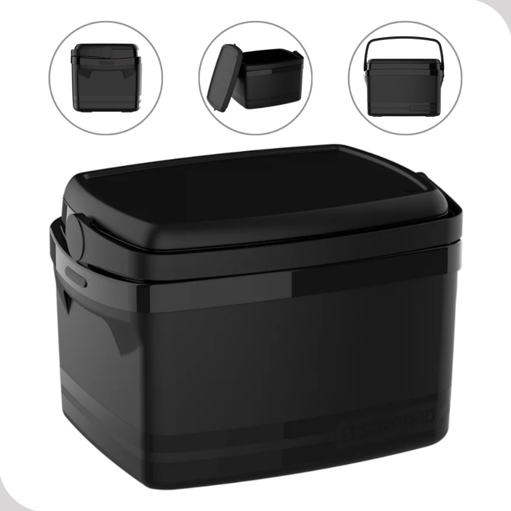 Kit 5 Ou 10 Caixa Térmica Cooler Pequeno 5 Litros Com Alça Até 6 Latas Cerveja Bebidas Refrigerantes - Sports & Outdoors