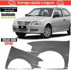 Paralama Dianteiro Gol G4 Saveiro 2006 2007 2008 Para Lama Curvao Novo Lameiro