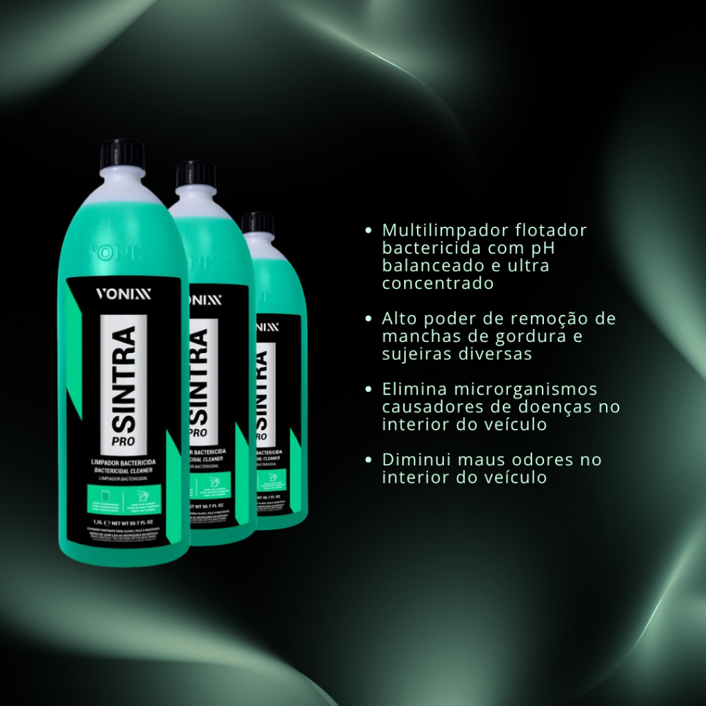 Sintra Pro Limpador Bactericida - 1,5L Vonixx