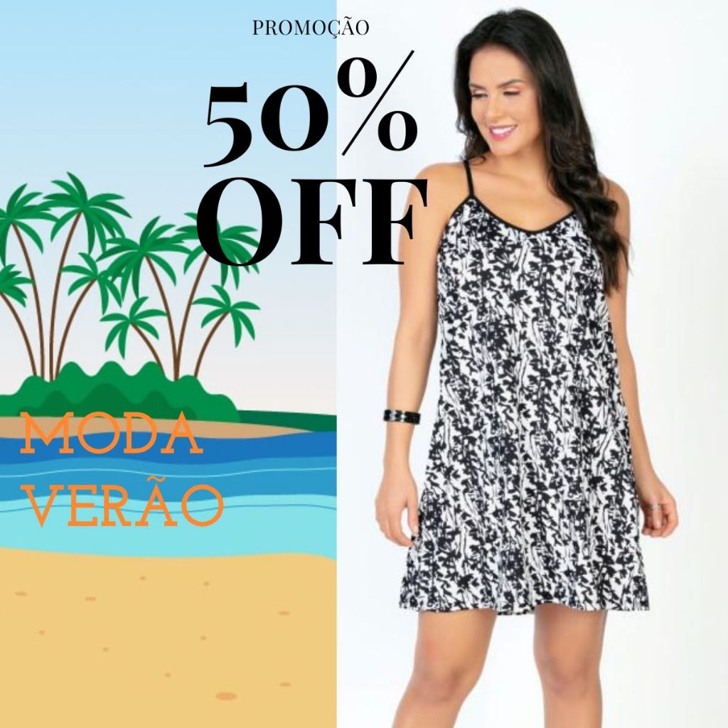 Vestido Feminino Crepinho de Alcinha Estampado Floral Moda Verão Vestido Soltinho