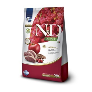 Detalhes do Ração N&D Quinoa Gatos Adultos Hairball