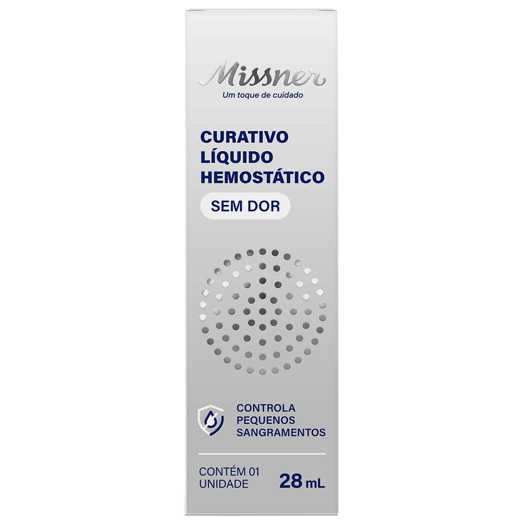 Curativo Líquido Spray Hemostático 28ml Missner em Oferta na Shopee