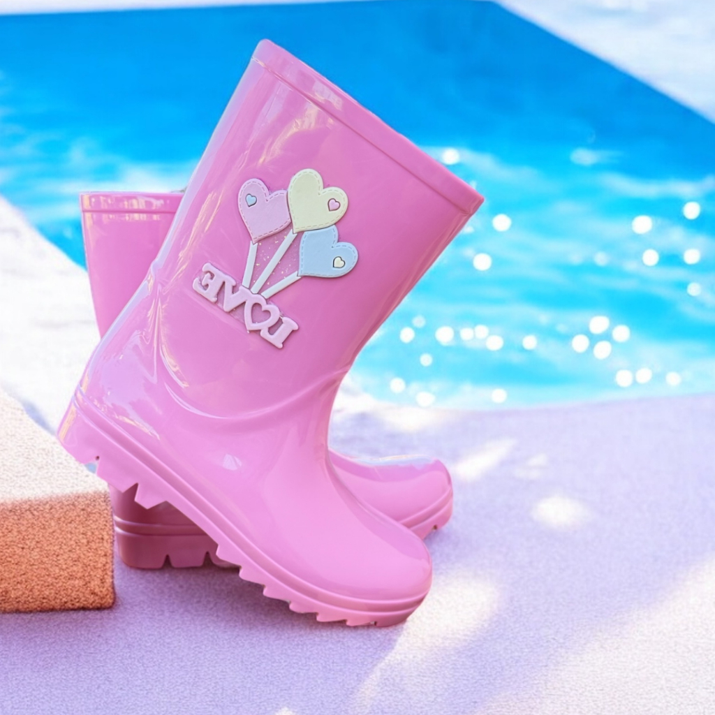 Bota Infantil Menina Galocha Impermeável Feminina em Oferta na Shopee