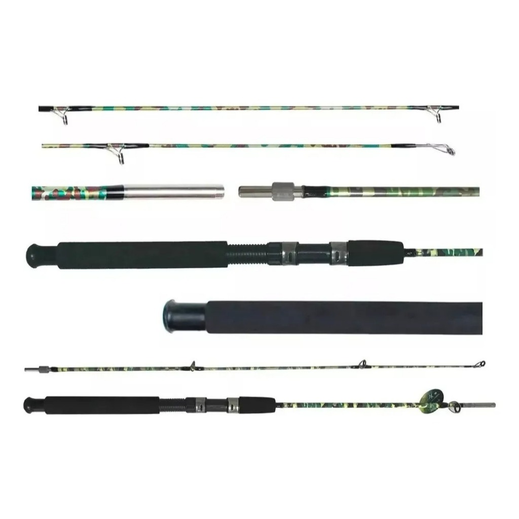 Vara Formosa Xingu  P/ Molinete, 3 Tamanhos - 1.65MT / 1.80MT / 2.10MT em Oferta na Shopee