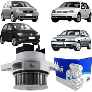 Bomba D'água Motor Gol G2 G3 G4 G5 1.0 8v At Power Ea111 Geração Flex Original Indisa em Oferta na Shopee