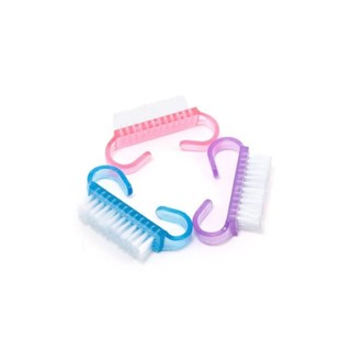 Escovinha para Unhas - 2 Escova Unhas Salão Manicure Limpeza