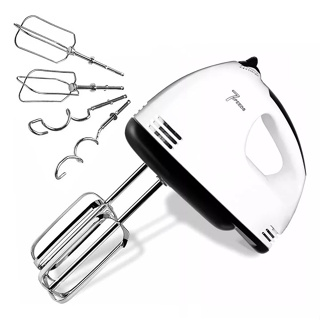 Batedeira De Mão Elétrica Bolo Chantilly 7 Velocidades 260W Batedeira Massa Bolo Ovos em Oferta na Shopee