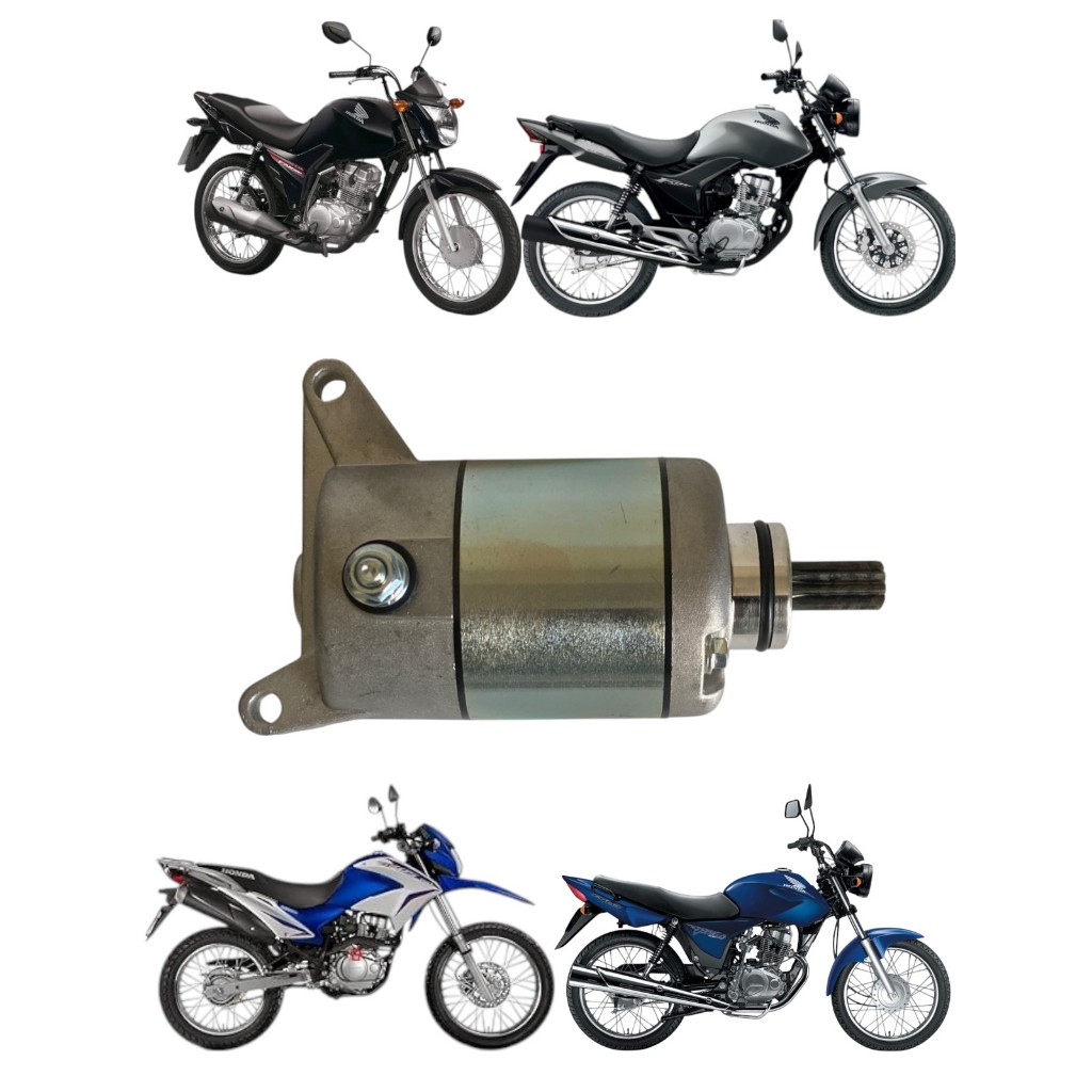 motor de partida titan fan 150 fan 125 bros 150