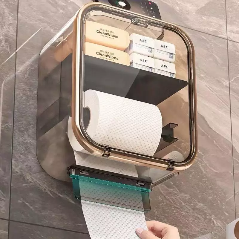 Caixa para Banheiro Organizadora com Porta Papel Higiênico — foto 7