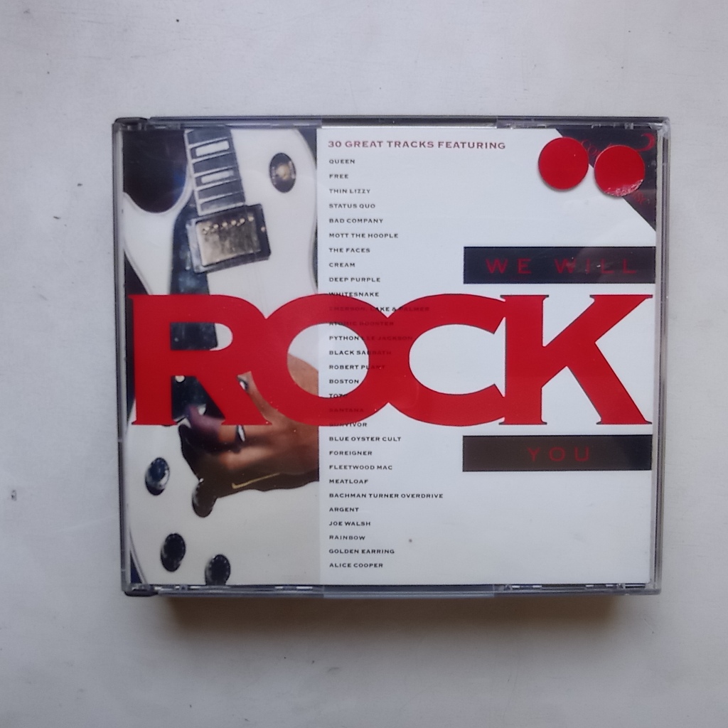 CD  We Will Rock You - (Queen / Thin Lizzy / The Faces / Toto / Deep Purple ...) - Duplo - 1991 - Importado