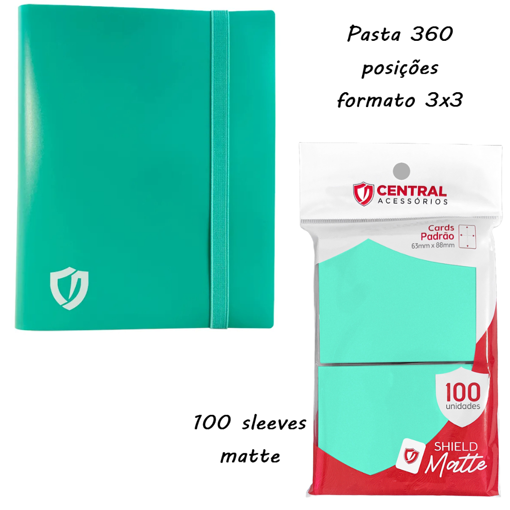 Proteção de Cartas de Pokémon, Magic, Yu-gi-oh Fichário Pasta Fichário, Albúm