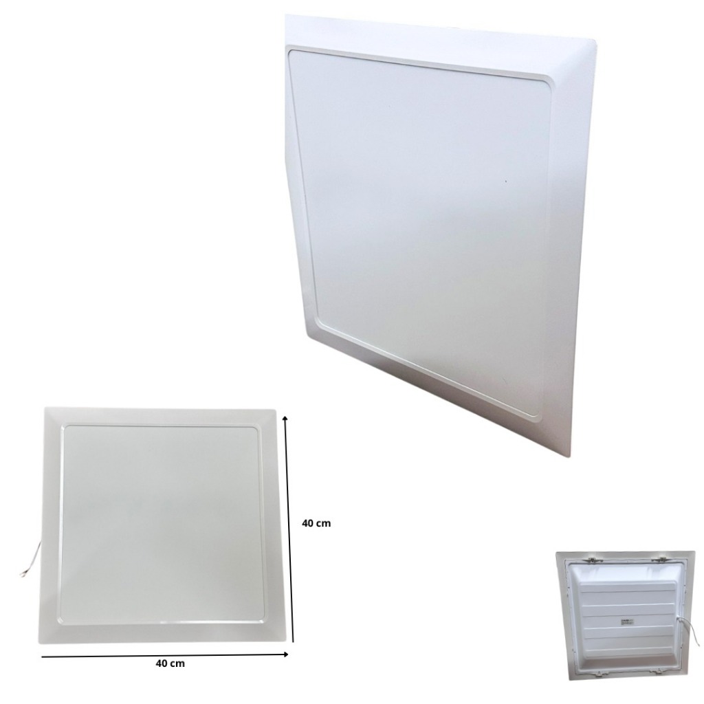 Painel Led 36w Embutir 40x40 Branco Frio 127/220v