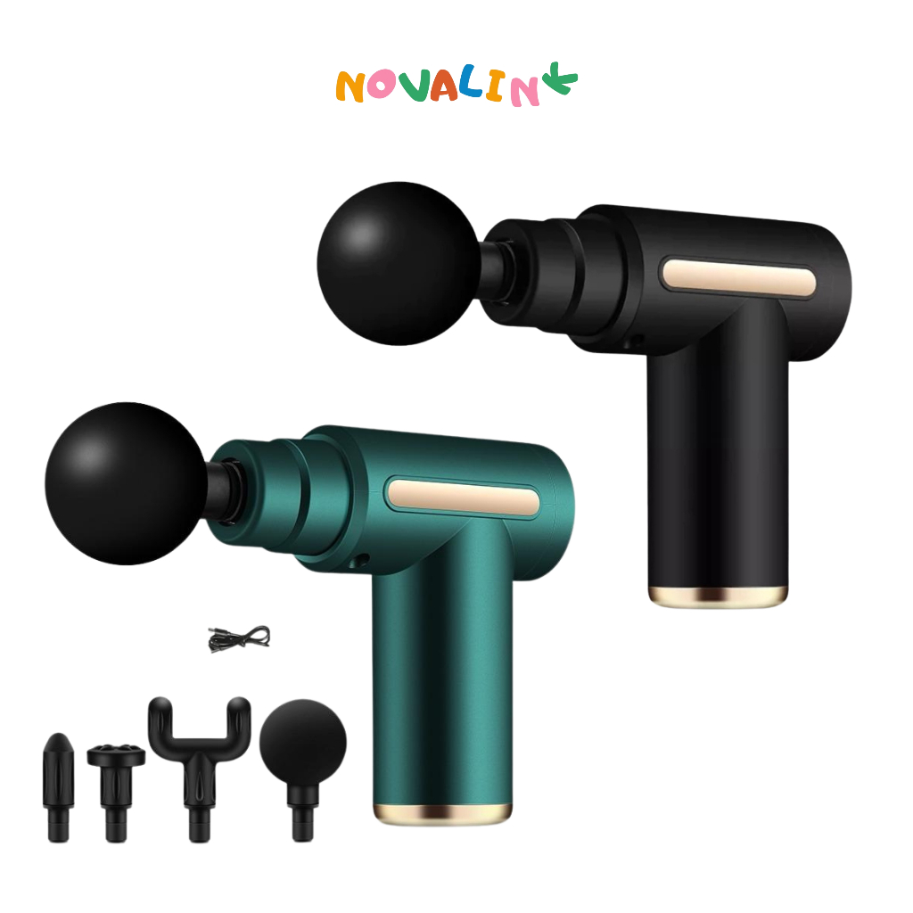 Massageador Elétrico Alta Frequência Profissional Muscular Massagem 4 Em 1