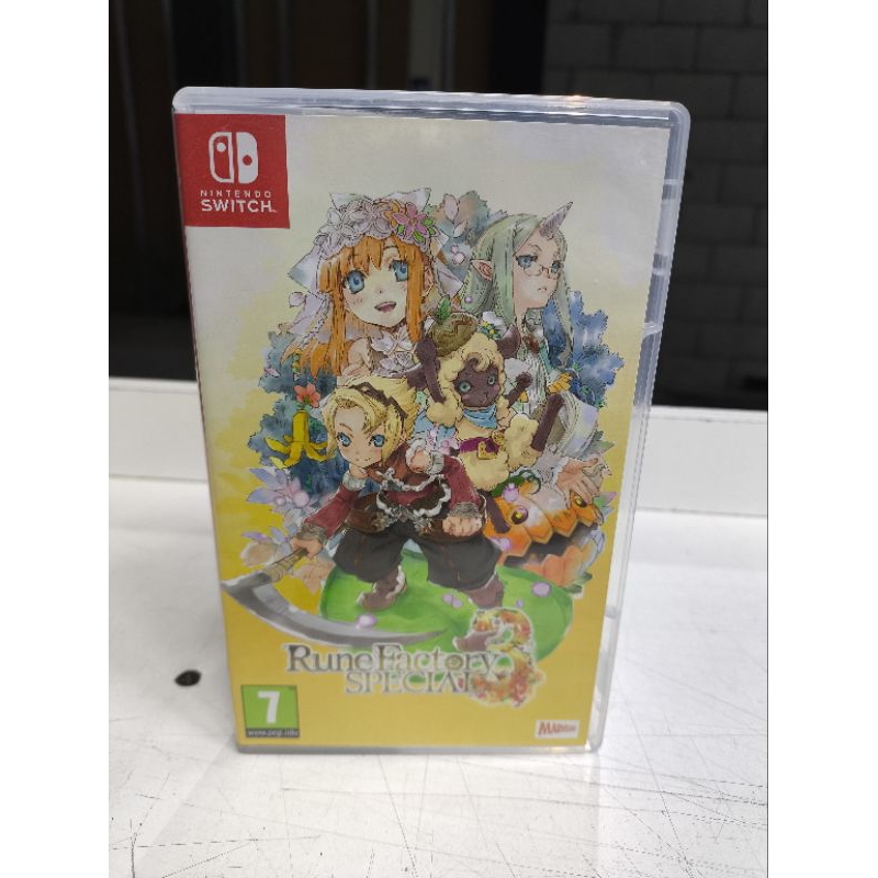 jogo para nintendo switch usado rune factory 3 americano
