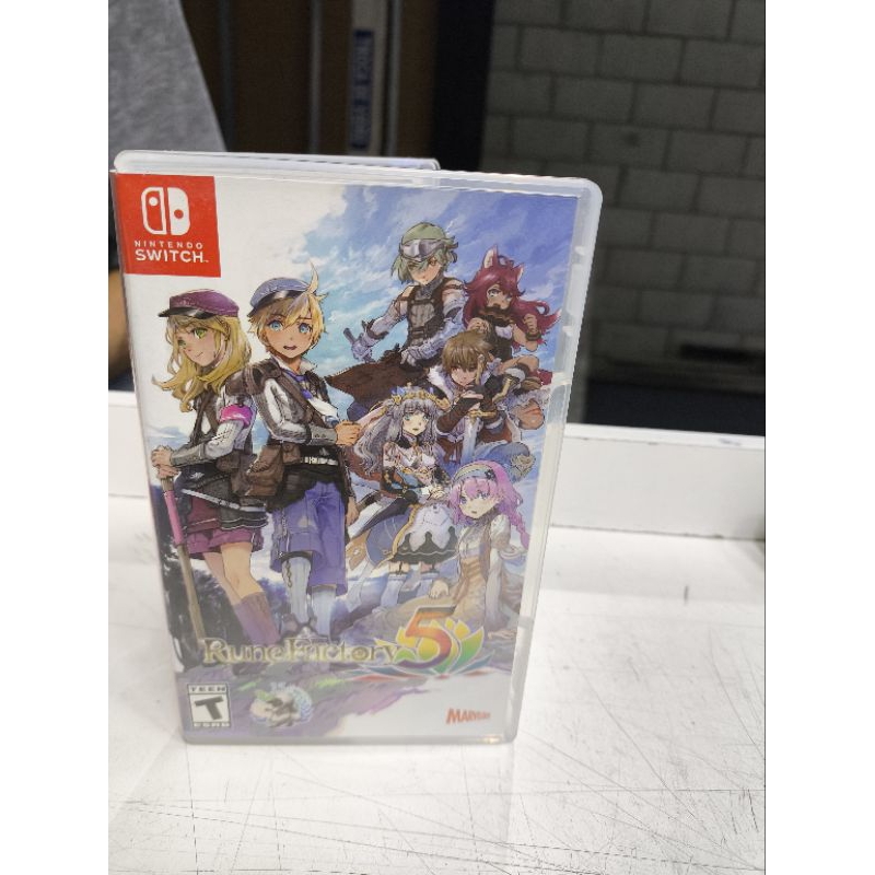 jogo para nintendo switch usado rune factory 5 edição special americano