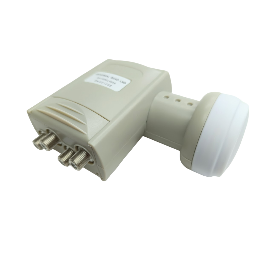 Lnb Sharp 4 saidas  Universal Full Hd E 4k  pra Banda Ku Parabolica Digital e Sat regional
