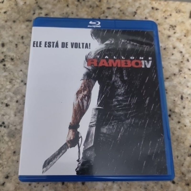 Bluray 'Rambo 4' Sylvester Stallone.
