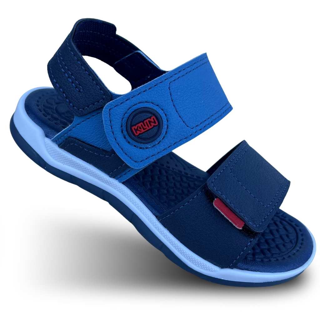 Sandália Infantil Masculina Klin Line Play 476234 Papete de menino em Oferta na Shopee