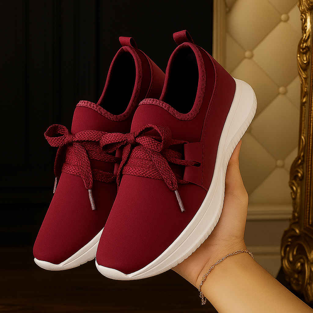 Tenis Meia Feminino Calce-Facil Cardaco Sapatenis Trabalho Casual Caminhada Academia Promoção