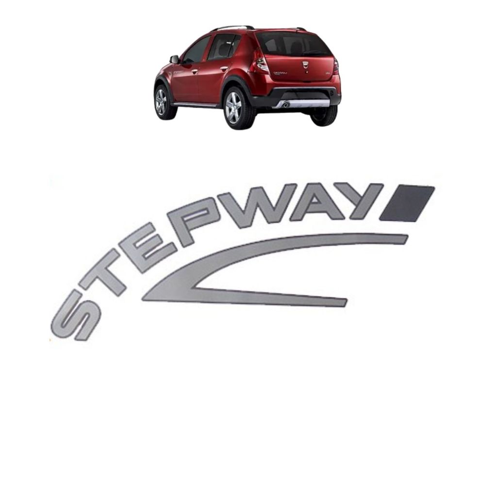 Emblema Adesivo Porta Mala STEPWAY Sandero até 2011