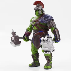 Boneco Hulk Gladiador Articulado 20cm Thor Ragnarok Vingadores Marvel!