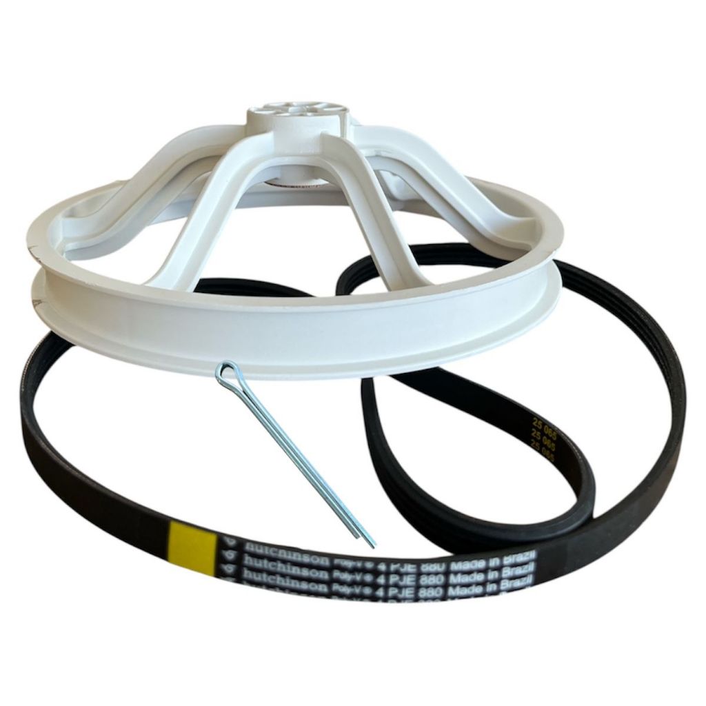 Polia Colormaq Lct 4.5 + Correia Tanquinho 4pje 880 original em Oferta na Shopee