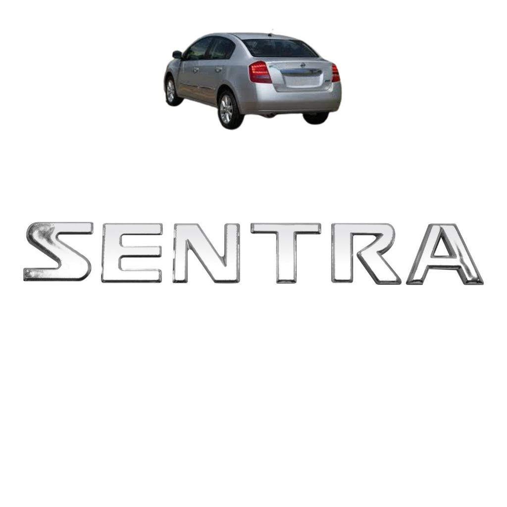 Emblema Letreiro SENTRA Sentra 2009 a 2013