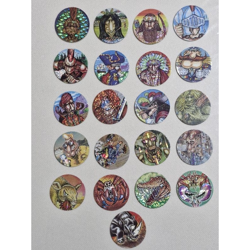 21 Tazos Chupa Caps Buzzy