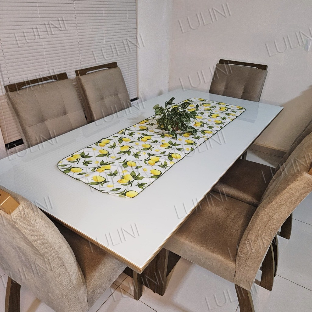 Trilho De Mesa Caminho Decorativo Estampado Sofisticação Praticidade Cozinha em Oferta na Shopee