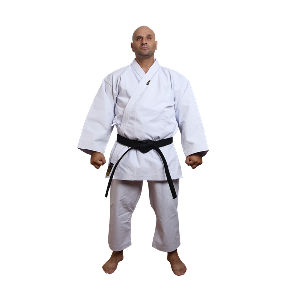 Kimono Karate Kyoshi Medium Canvas K10 Adulto Homologado Cbk