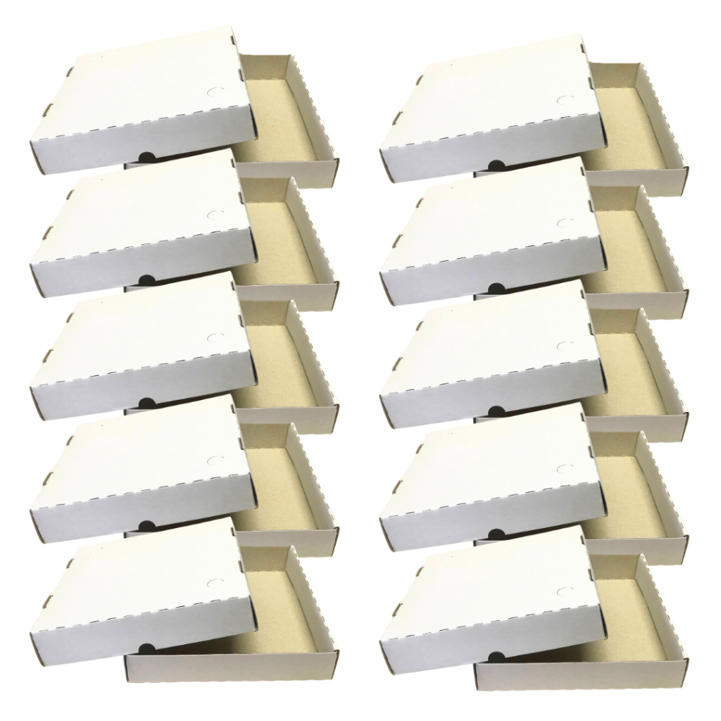 Caixa Para Doces e Salgados Quadrada - Kits com 10 unidades (10 tampas e 10 fundos) em Oferta na Shopee