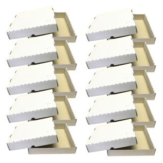 Caixa Para Doces e Salgados Quadrada - Kits com 10 unidades (10 tampas e 10 fundos) em Oferta na Shopee