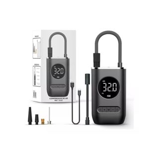 Carro Pneu Inflator Bomba De Ar Elétrica Mini Portátil Sem Fio Compressor Para Motocicleta Bicicleta em Oferta na Shopee
