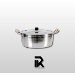 Panela n° 40 Grande em alumínio batido grosso fundido 18Litros em Oferta na Shopee