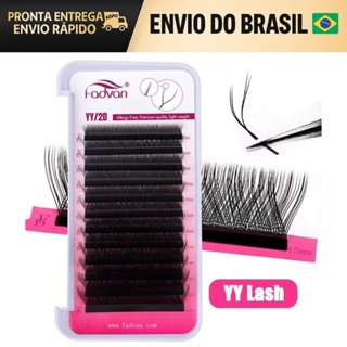 Cilios Y Fadvan Volume Brasileiro Extensão de Cilios Envio Imediato em Oferta na Shopee