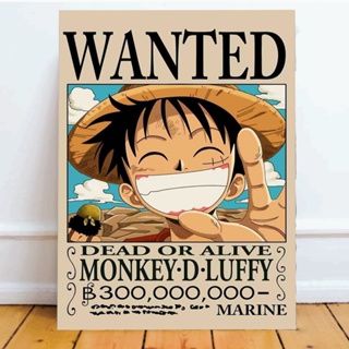 Luffy - ONE PIECE Quadro Placa Decorativa de MDF - 20X28CM em Oferta na Shopee
