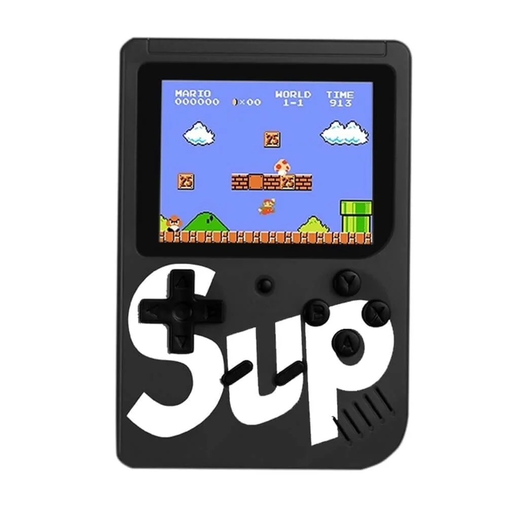 Mini game portátil Sup 400 jogos ( Somente Mini Game + Bateria e Cabo Carregador )