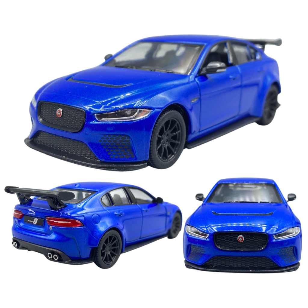 Miniatura Carro Jaguar Xe Sv Project 8 Ferro Abre Portas