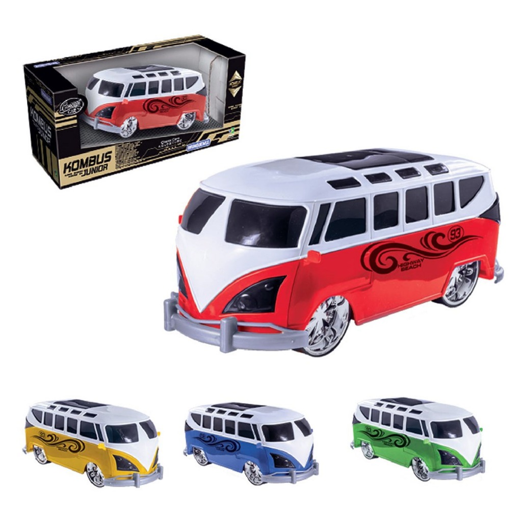 Carrinho Kombi Brinquedo Clássico 20cm Carros Colecionáveis Brinquedo Esportivo Enfeite Decoração