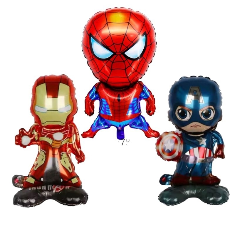 KIT 3 BALÃO METALIZADO VINGADORES BASE 48 CM em Oferta na Shopee
