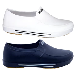 Tenis Iate Soft Antiderrapante Sapato Babuche Impermeável Profissional Enfermagem Cozinha Limpeza