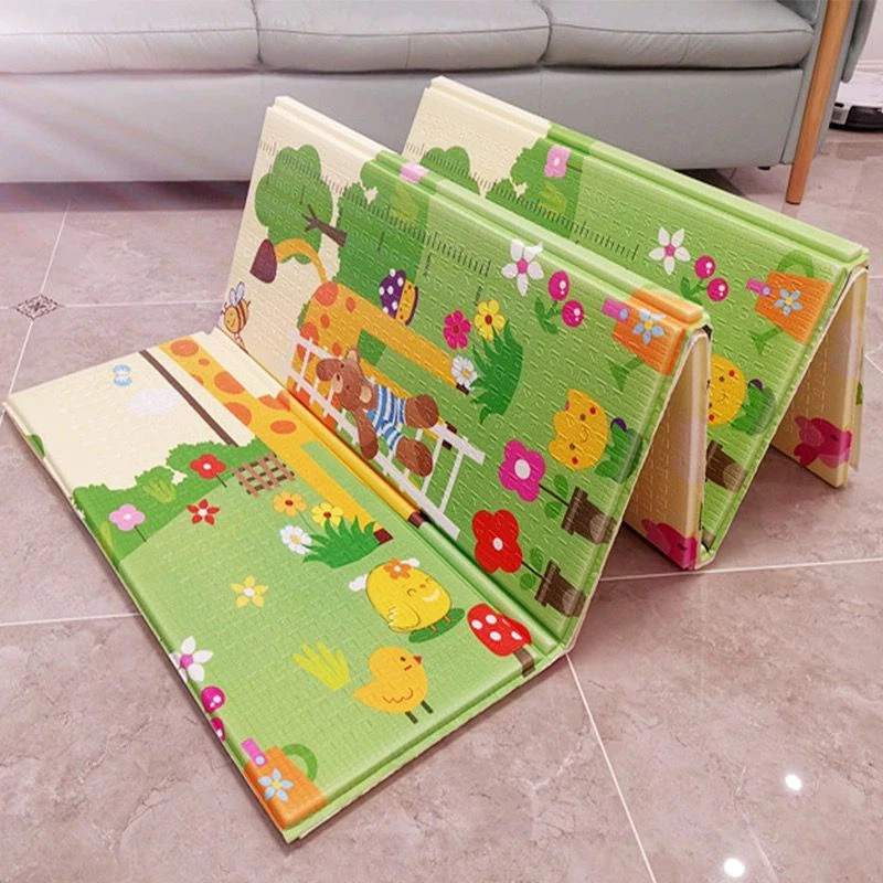 Tapete para Bebê Dupla Face 180x200cm Educativo e Descanso