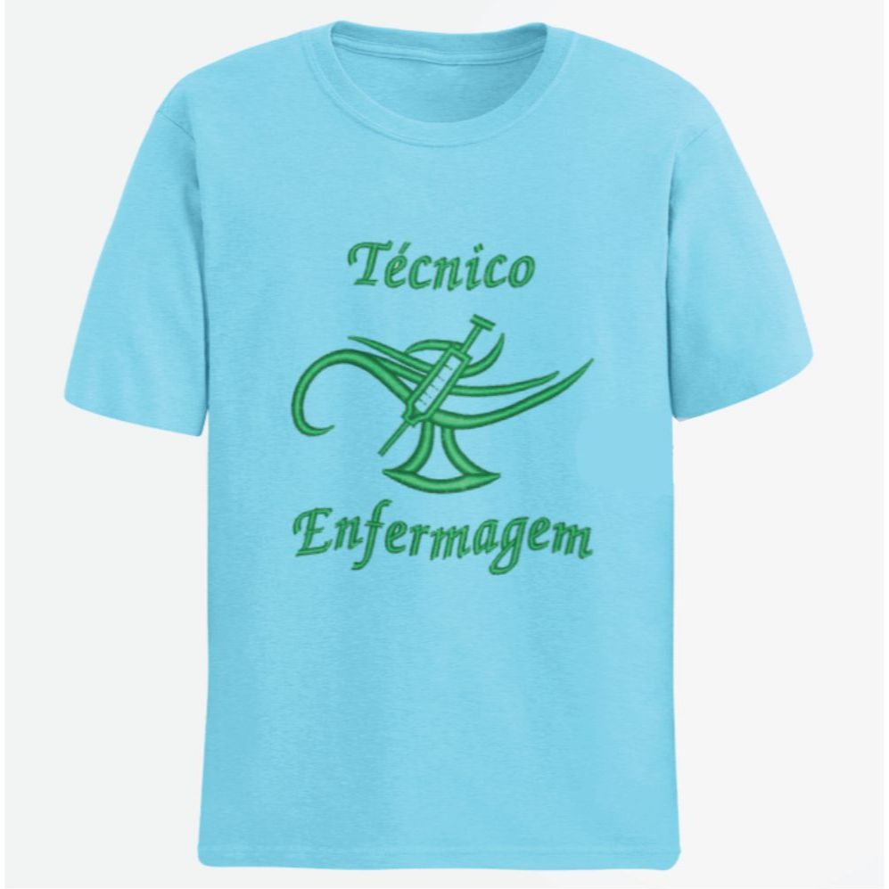 Camiseta Personalizada Técnico Enfermagem Blusa Enfermagem Unissex